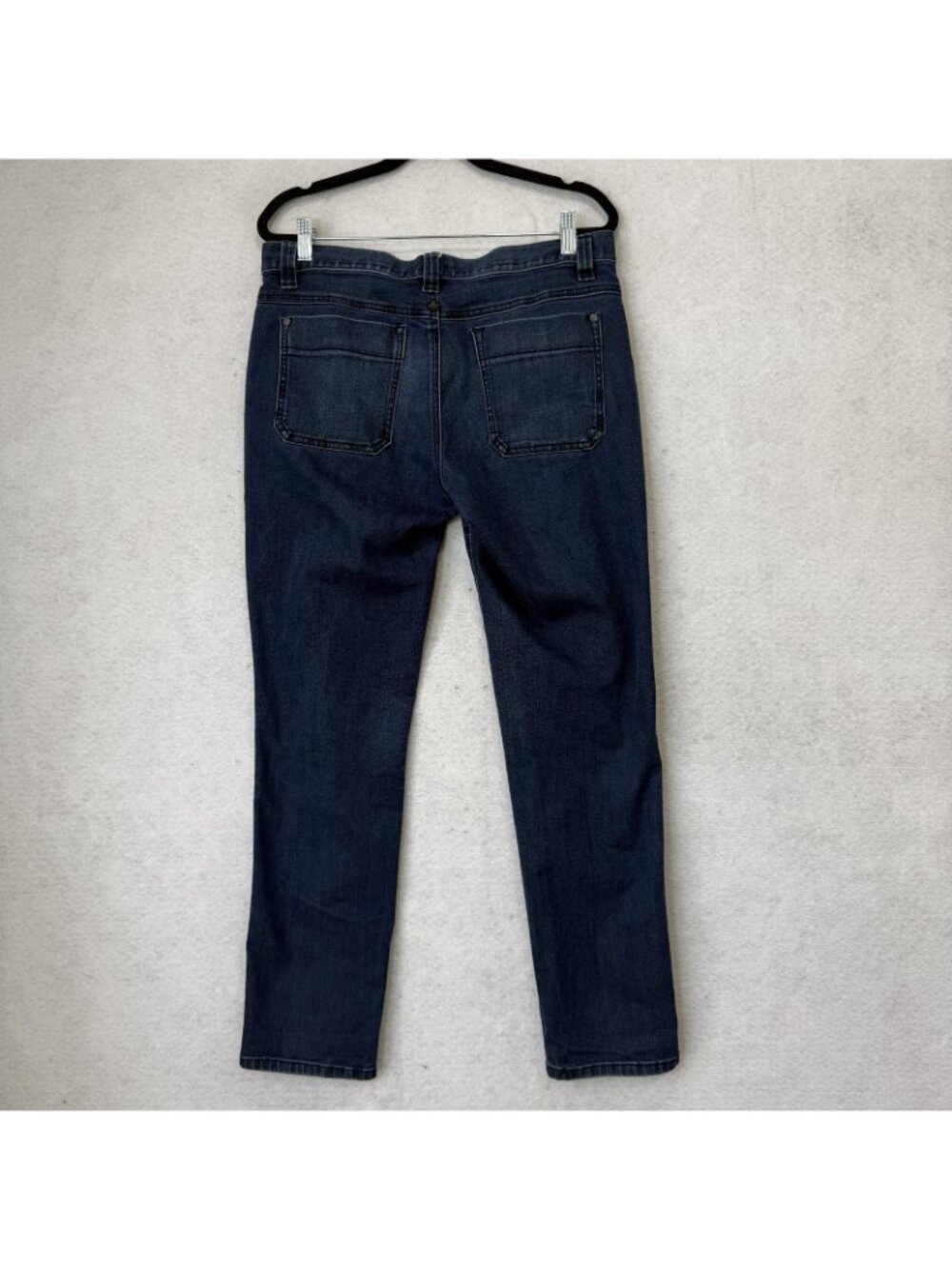 PrAna Jeans Womens 8/29 Blue Medium Wash Mid Rise Straight Stretch Organic Denim - Picture 7 of 9